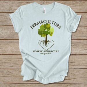 permaculture-working-with-nature-tshirt